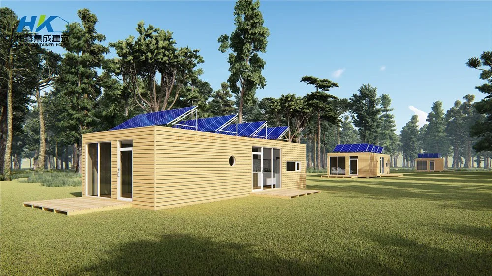 Good Design Modular Prefab Preafabricated Container House /Home Powered by Solar Panel.